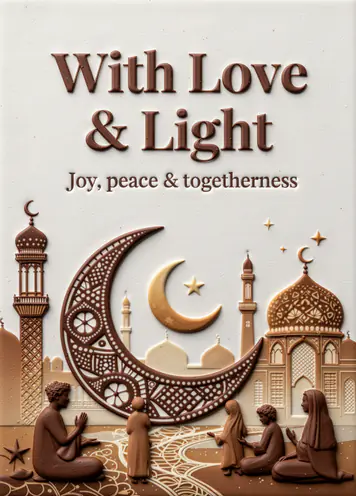 Henna Hands, Eid card cover
