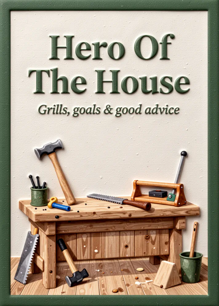 World's Best Tool Shed, Father’s Day card cover