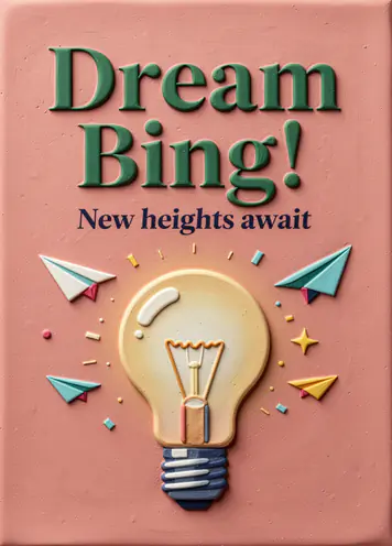Bright Future, graduation card cover